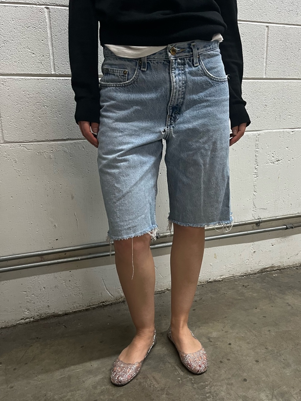 Guess jean shorts vintage